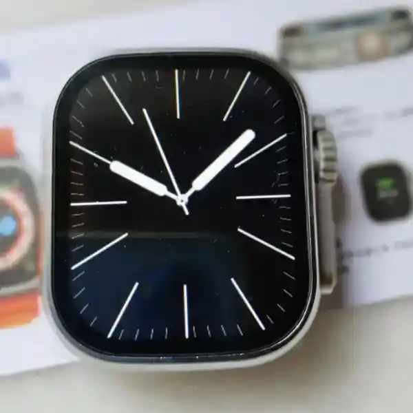 Smartwatch T20 Ultra S | Plateado | Reloj Inteligente - Carga Inalámbrica Con 4 Correas