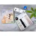 Smartwatch T20 Ultra S | Plateado | Reloj Inteligente - Carga Inalámbrica Con 4 Correas