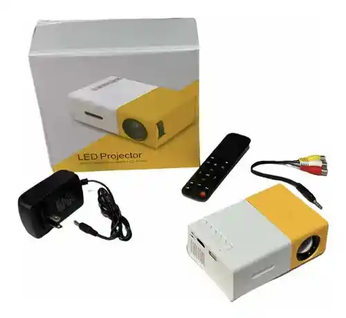 Proyector Portátil Yg300 – Ideal Para Cine En Casa