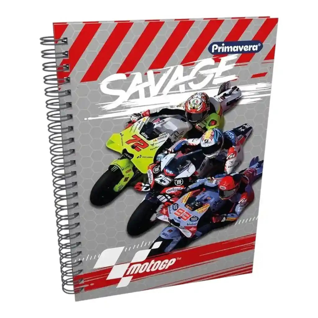 Cuaderno 1 Materias Pequeño Primavera Arg Masculino Cuadriculado