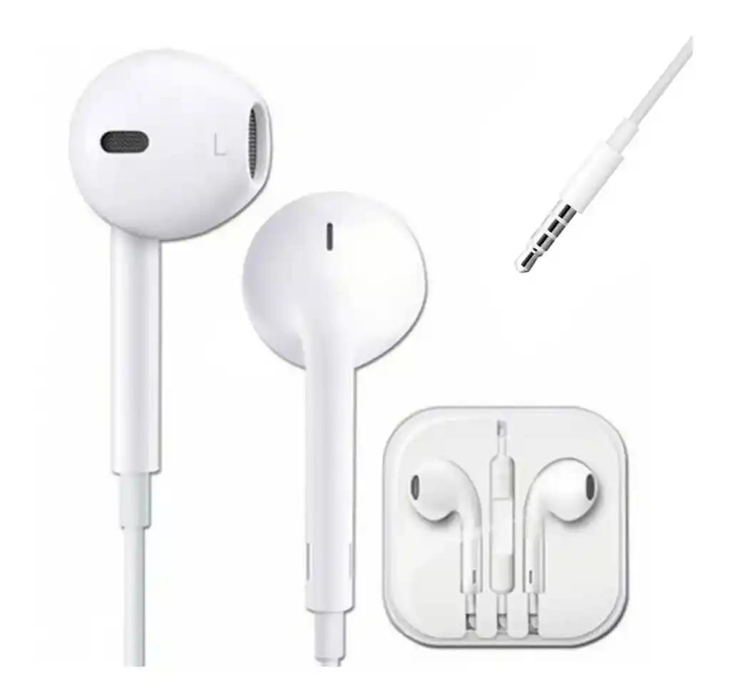 Audífonos 3.5mm Con Micrófono Y Control