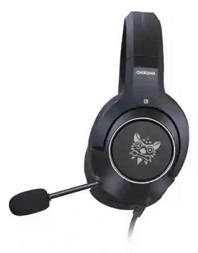 Audifonos Diadema Gamer Onikuma K9 Negros Con Luz Led Rgb