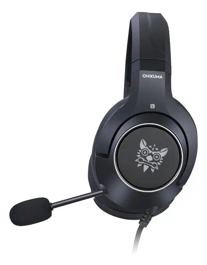 Audifonos Diadema Gamer Onikuma K9 Negros Con Luz Led Rgb