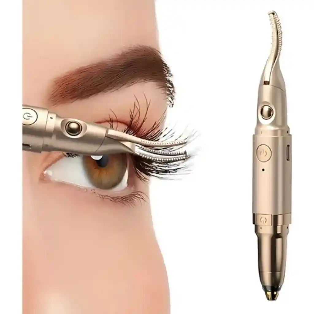 Encrespador Y Perfilador De Cejas Térmico De Pestañas