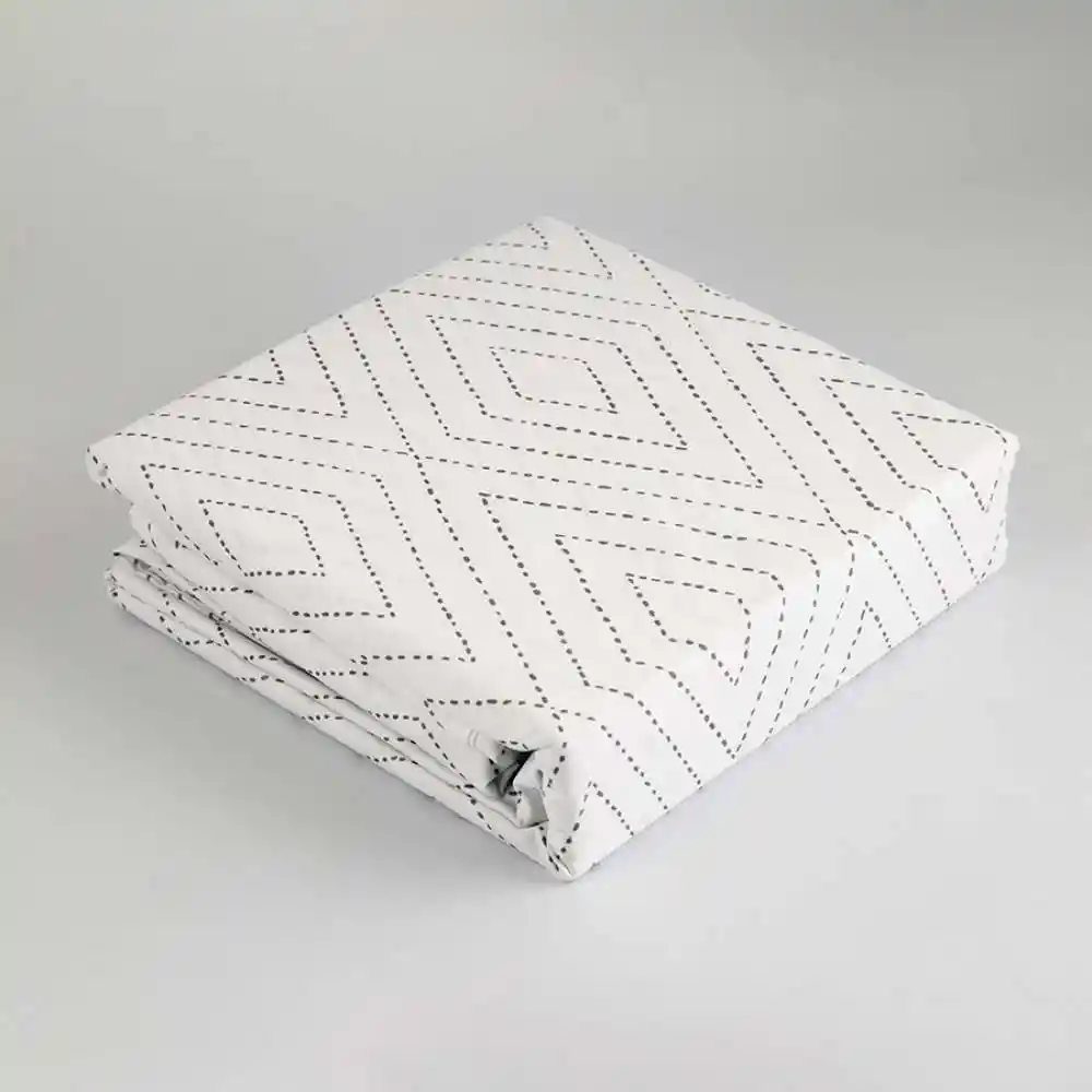 Juego De Sabana Expressions Classic Queen 190x160cm 100% Poliester