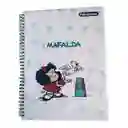 Cuaderno 1 Materias Grande Primavera Arg Femenino Cuadriculado