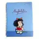Cuaderno 1 Materias Grande Primavera Arg Femenino Cuadriculado