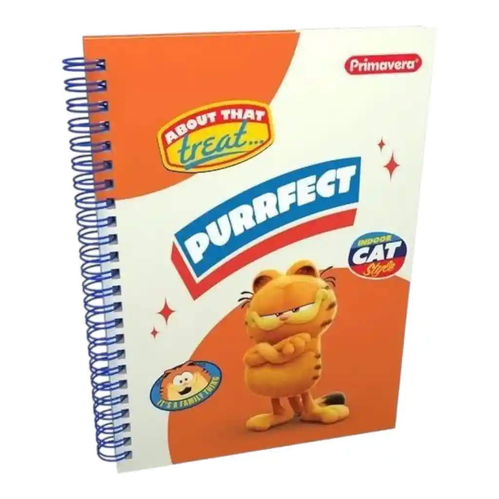 Cuaderno 1 Materias Grande Primavera Arg Femenino Cuadriculado