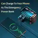 Audifonos Inalámbricos Bluetooth M10 | Con Visualización De Carga Led - Negros