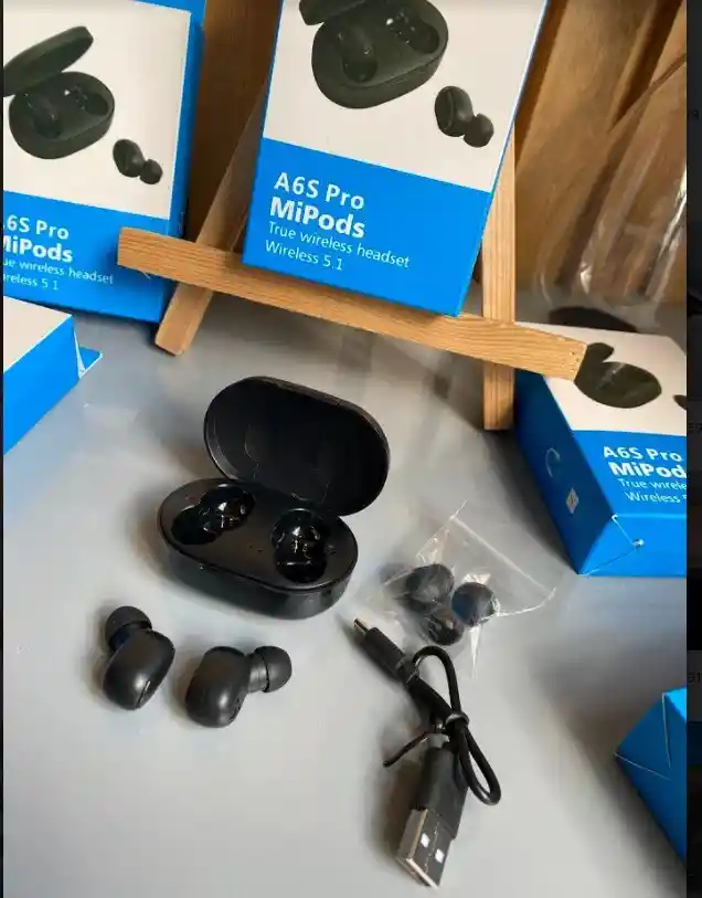 Audifonos - Airpods A6s Bluetooth V5.0 | Resistencia Y Estilo Deportivo