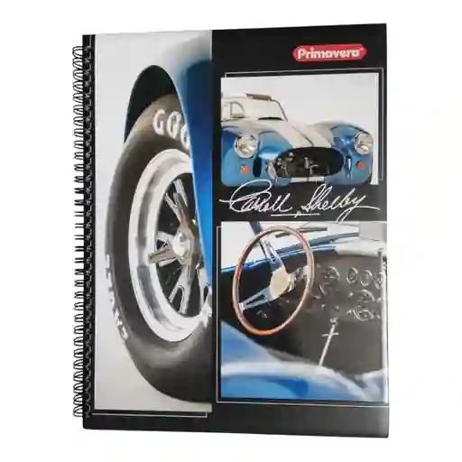 Cuaderno 1 Materias Grande Primavera Arg Masculino Cuadriculado