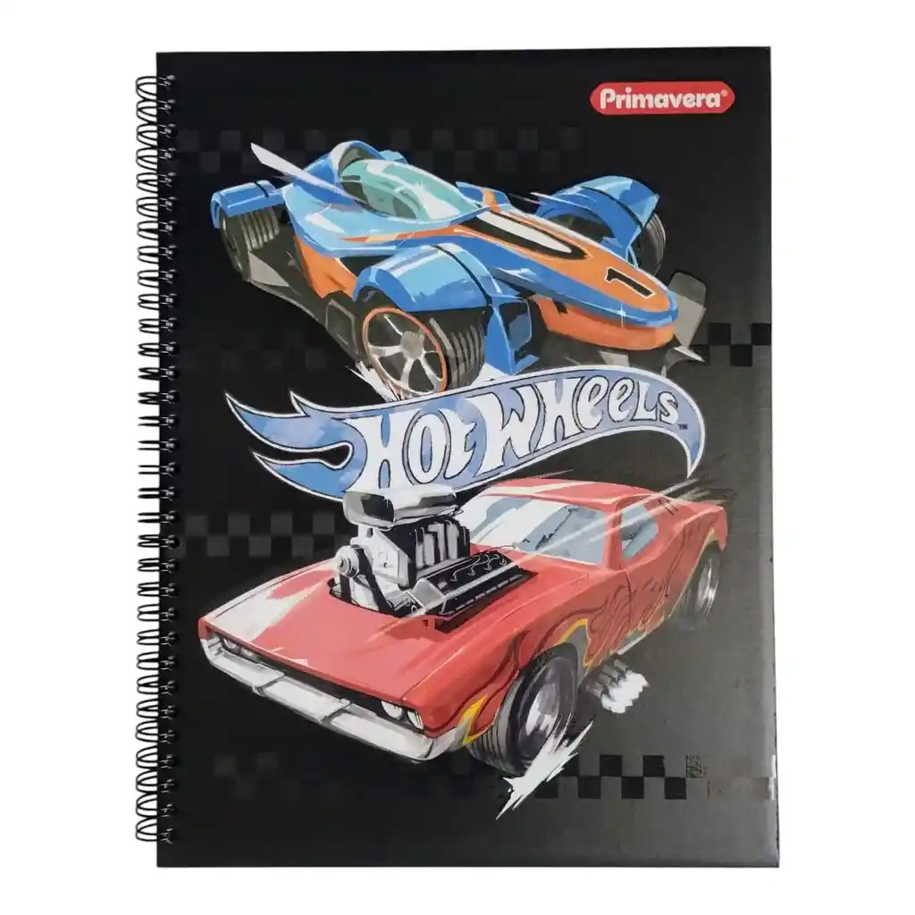 Cuaderno 1 Materias Grande Primavera Arg Masculino Cuadriculado
