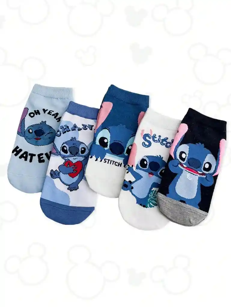 Medias Tobilleras Stitch Oh Yeah