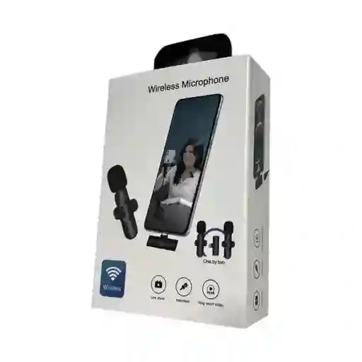 Micrófono Inalámbrico Doble K9 (2 En 1)