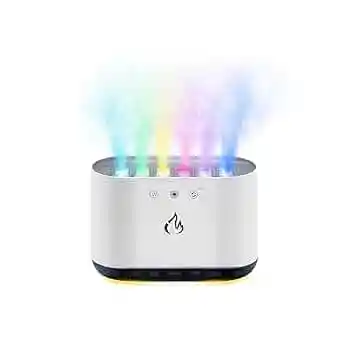 Difusor Humificador Chimenea 900 Ml Musica Y Voz