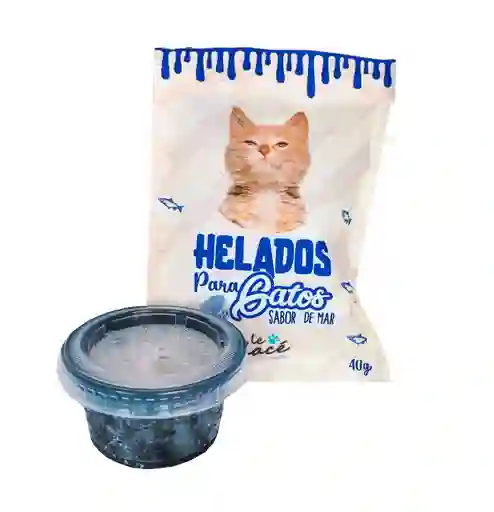 Helado Gatos Le Glace Sabores De Mar 40 Gr
