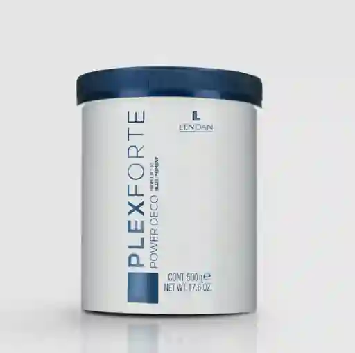 Plex Forte Power Deco Lendan 500 g – Polvo Decolorante Profesional Hasta 10 Niveles
