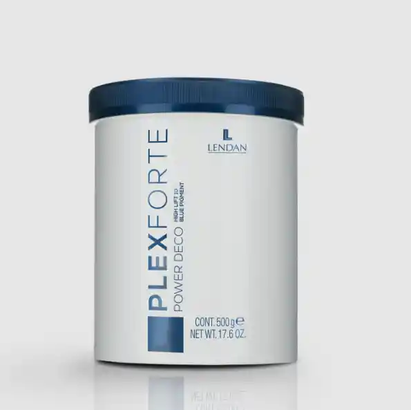 Plex Forte Power Deco Lendan 500 g – Polvo Decolorante Profesional Hasta 10 Niveles
