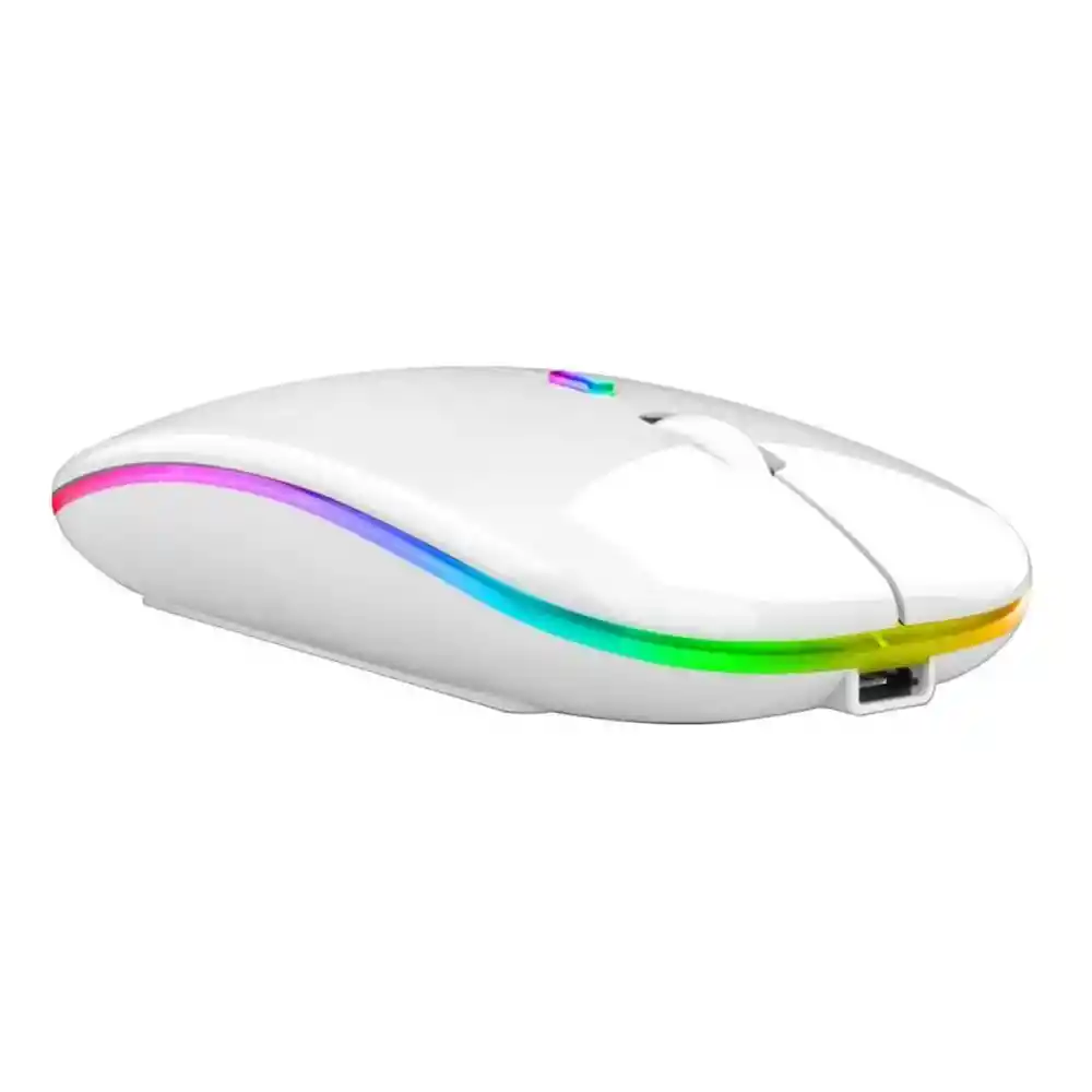 Mouse Inalámbrico Bluetooth Recargable Para Pc