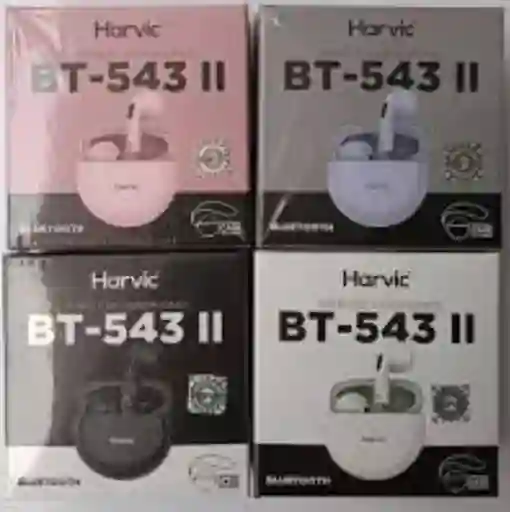 Harvic Bt-543 Ii Bluetooth Wireless Headphones