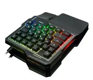 Teclado Gamer Una Mano Retroiluminado