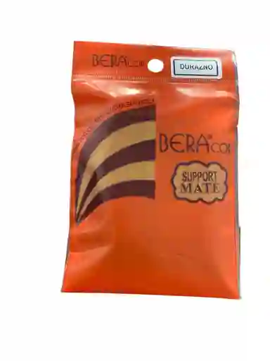 Media Velada Pantalon Color Durazno Marca Bera Cor