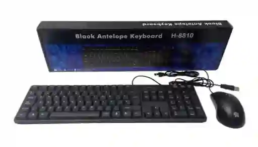 Kit Teclado Y Mouse Usb