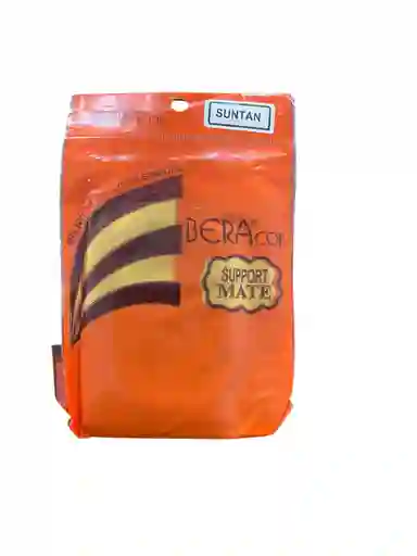 Media Velada Pantalon Color Suntan Marca Bera Cor