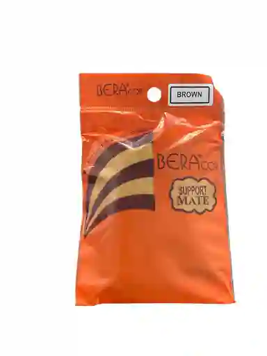Media Velada Pantalon Color Brown Marca Bera Cor