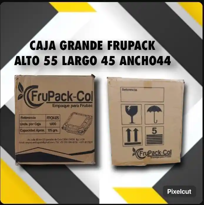 Caja De Carton Grande Para Mudanza 55 Altox45 Largox44 Ancho Empaque Y Embalaje