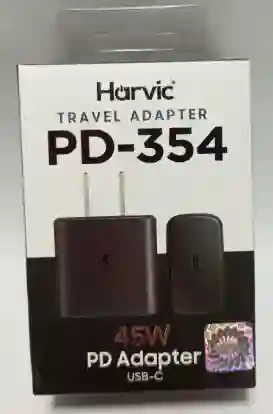 Harvic Pd-354 Travel Adapter 45w Tipo C