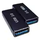 Adaptador Usb 3.0 Hembra A Hembra Extensor Acoplador