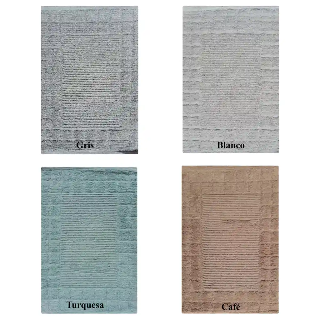 Tapete De Baño 40x60 Cm Dominicana Ndo040-1000/100 -surtido