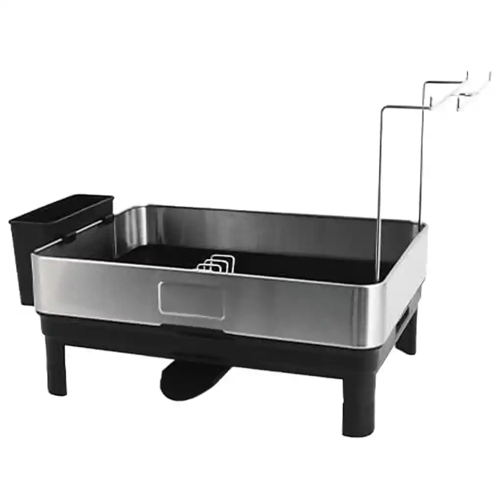 Escurridor Platos Acero Inox 48.5x32x33cm Rejiplas 38088 -negro