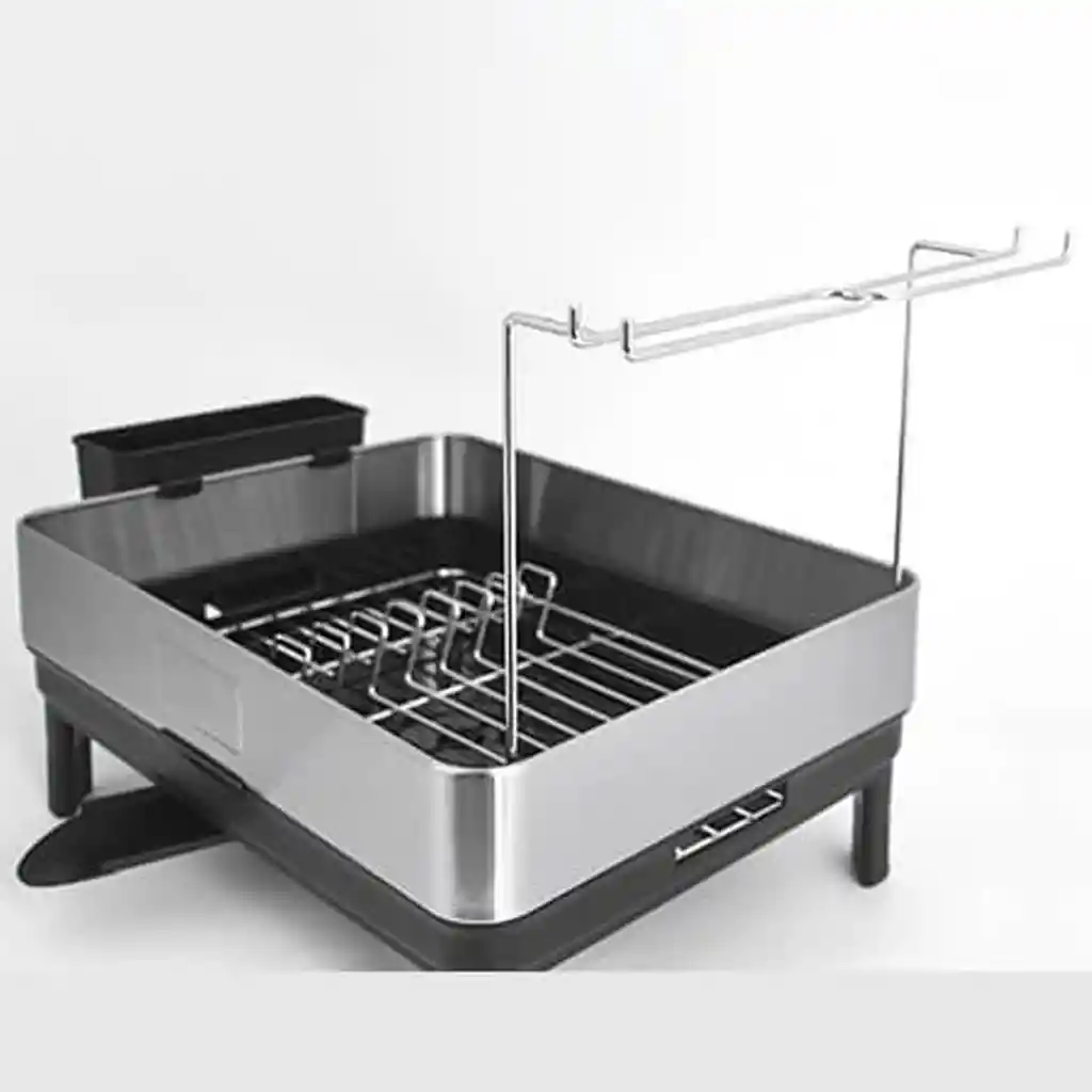 Escurridor Platos Acero Inox 48.5x32x33cm Rejiplas 38088 -negro