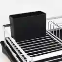 Escurridor Platos Aluminio 46x32x13cm Rejiplas 38037 -negro