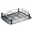 Escurridor Platos Ónix 43x34.5x10cm Rejiplas 38203 -negro