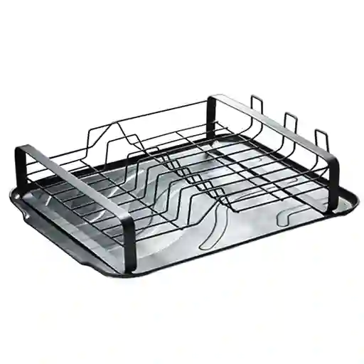 Escurridor Platos Ónix 43x34.5x10cm Rejiplas 38203 -negro