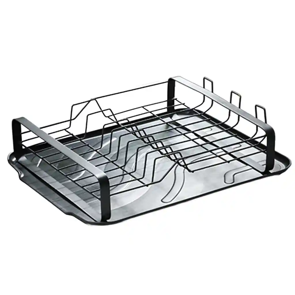 Escurridor Platos Ónix 43x34.5x10cm Rejiplas 38203 -negro