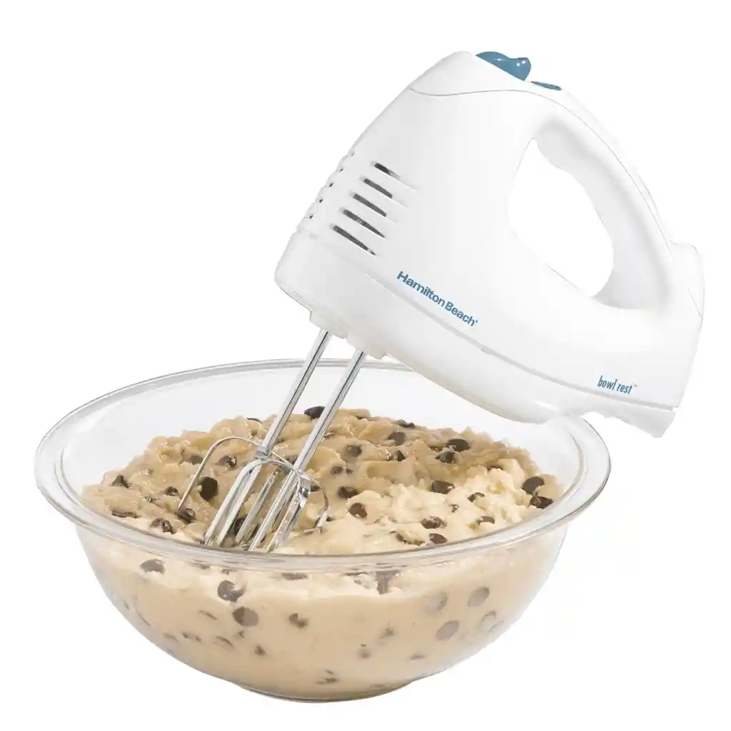 Batidora Manual 6 Velocidades 275w Hamilton 62682rzb -blanco