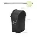 Papelera Vaivén 10l No Aprovechables Estra 4-1048884 -negro