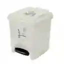 Papelera Pedal 20l Aprovechables Estra 4-1048894 -blanco