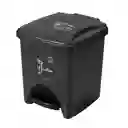 Papelera Pedal 20l No Aprovechable Estra 4-1048896 -negro