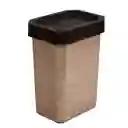 Papelera Vaivén 10l Estrabins 4-1046633 -café