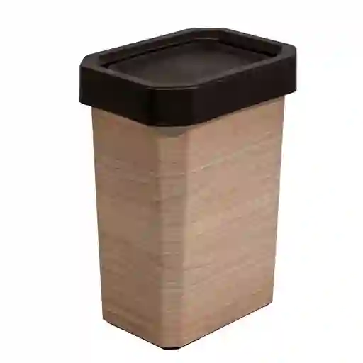 Papelera Vaivén 10l Estrabins 4-1046633 -café