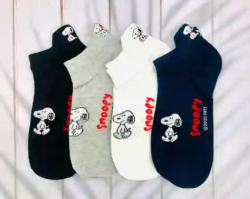 Medias Tobilleras Edicion Snoopy