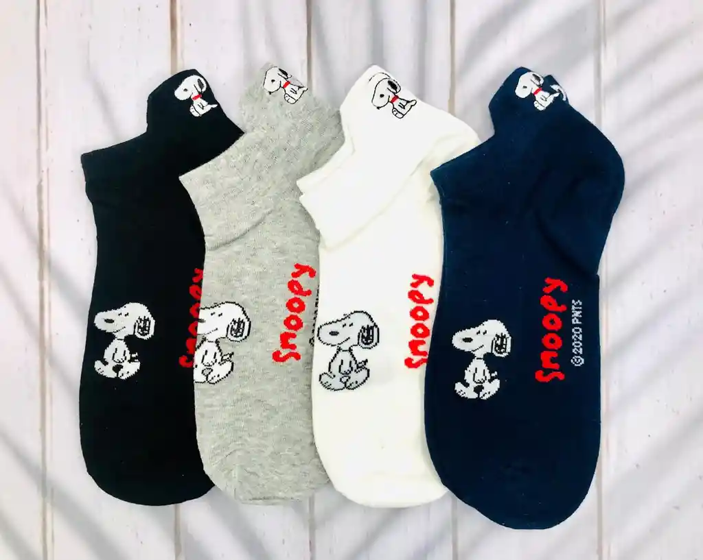 Medias Tobilleras Edicion Snoopy