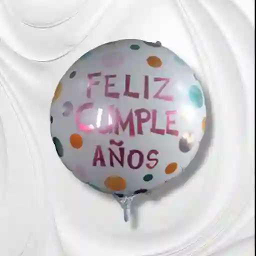 Globo Grande Redondo "feliz Cumpleaños"
