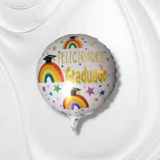 Globo “felicidades Graduado”