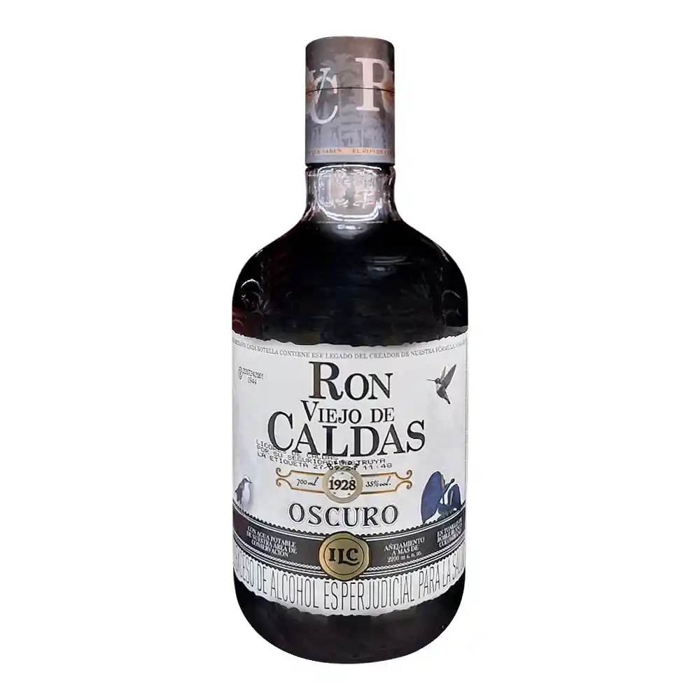 Ron Viejo De Caldas Ron Oscuro